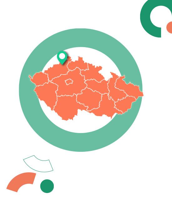 mapa domov Krasne Brezno